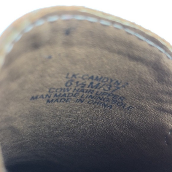 NEW Lucky Brand Camdyn 2 Leopard Slip On Loafer Flats 6.5 - Picture 8 of 10